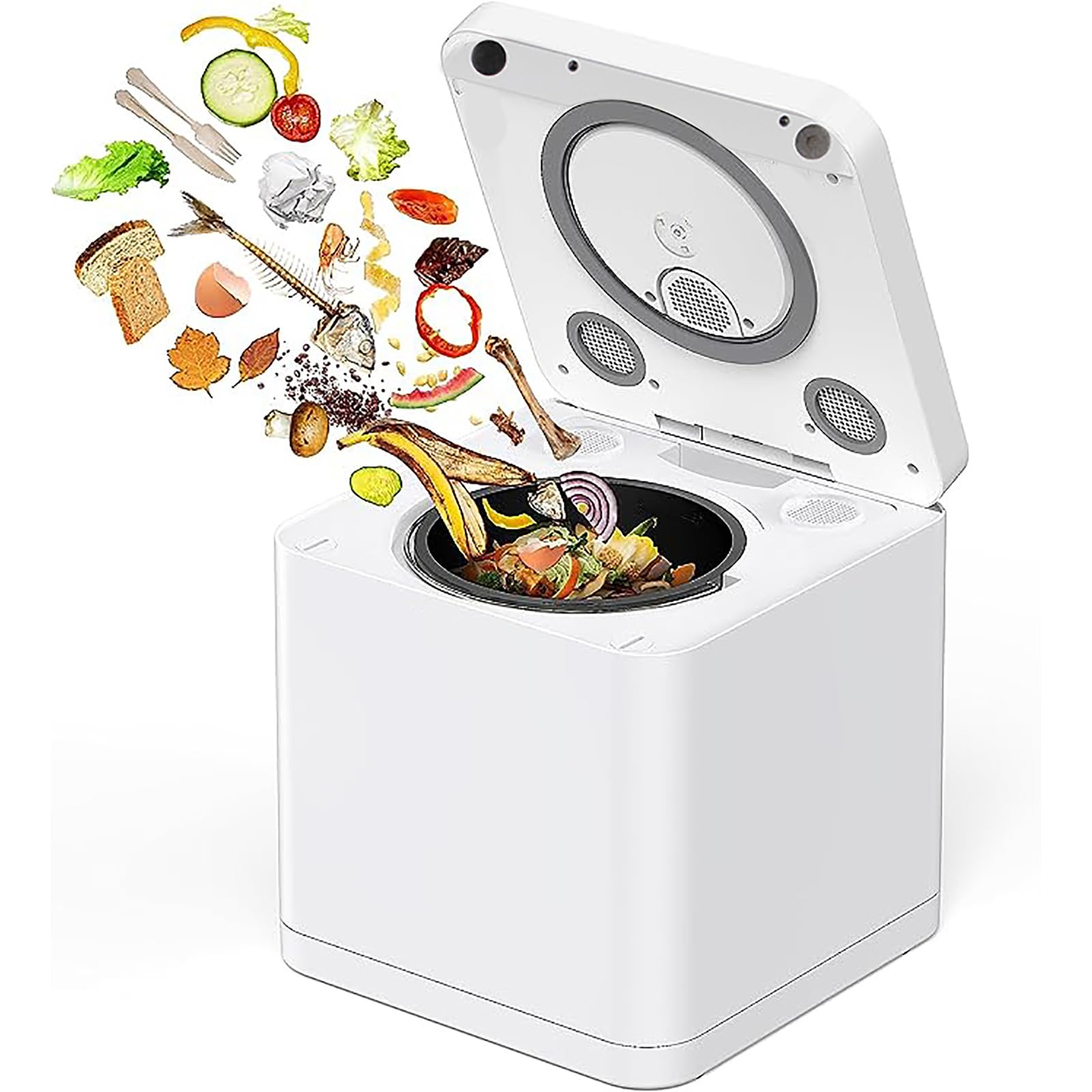 Amazon.co.jp : 電気コンポスター、3.3L 自動で廃棄物を堆肥に